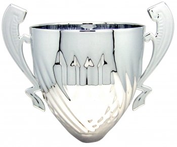 180MM SILVER BOWL WITH HANDLES