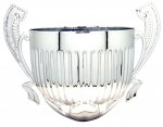220mm SILVER METAL 3/4 BOWL