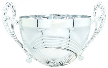 160MM SILVER BOWL WITH HANDLES