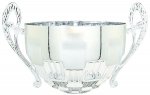120MM SILVER BOWL WITH HANDLES