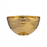 80mm GOLD METAL 1/2 BOWL C/