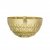 80mm GOLD METAL 1/2 BOWL