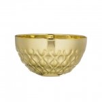 100mm GOLD METAL 1/2 BOWL