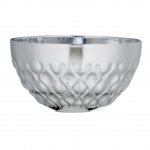 70mm SILVER METAL 1/2 BOWL