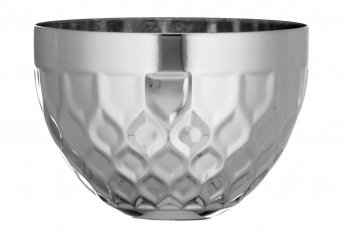 80mm SILVER METAL 3/4 BOWL