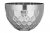 100mm SILVER METAL 3/4 BOWL