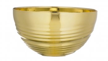 70mm GOLD METAL 1/2 BOWL