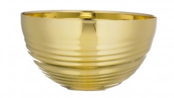 70mm GOLD METAL 1/2 BOWL