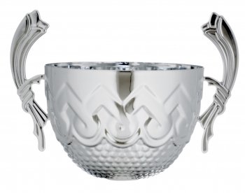120mm SILVER METAL 3/4 BOWL