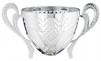 120mm SILVER METAL 3/4 BOWL
