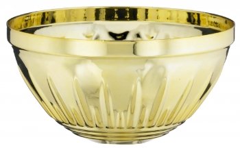 140mm GOLD METAL 1/2 BOWL