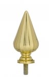 58mm GOLD ACORN POSTER NUT