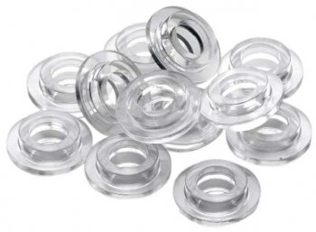 0.25Inch CLEAR PLASTIC CUP SPACER